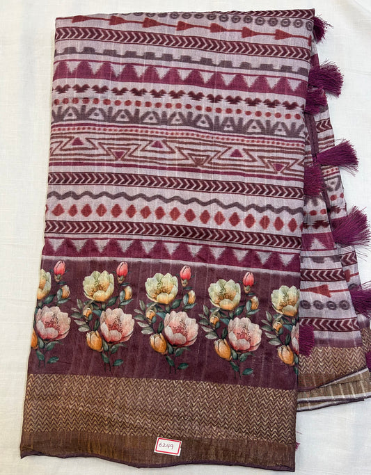 Tussar Silk Saree