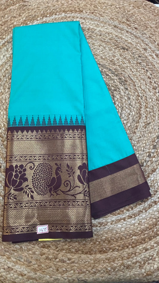 Semi Gadwal Silk Saree