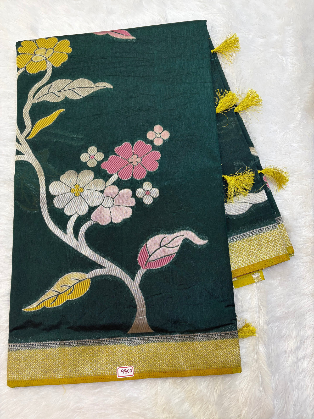 Kasturi Silk - Paithani Design Saree