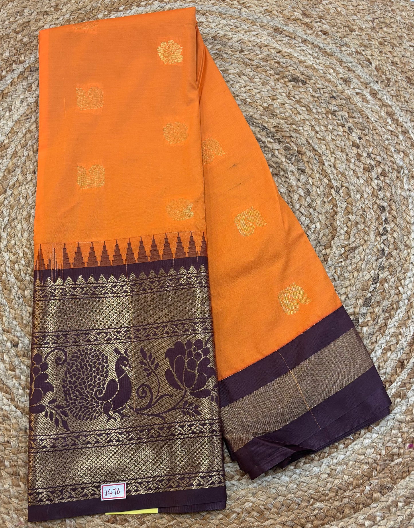Semi Gadwal Silk Saree