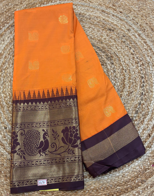 Semi Gadwal Silk Saree