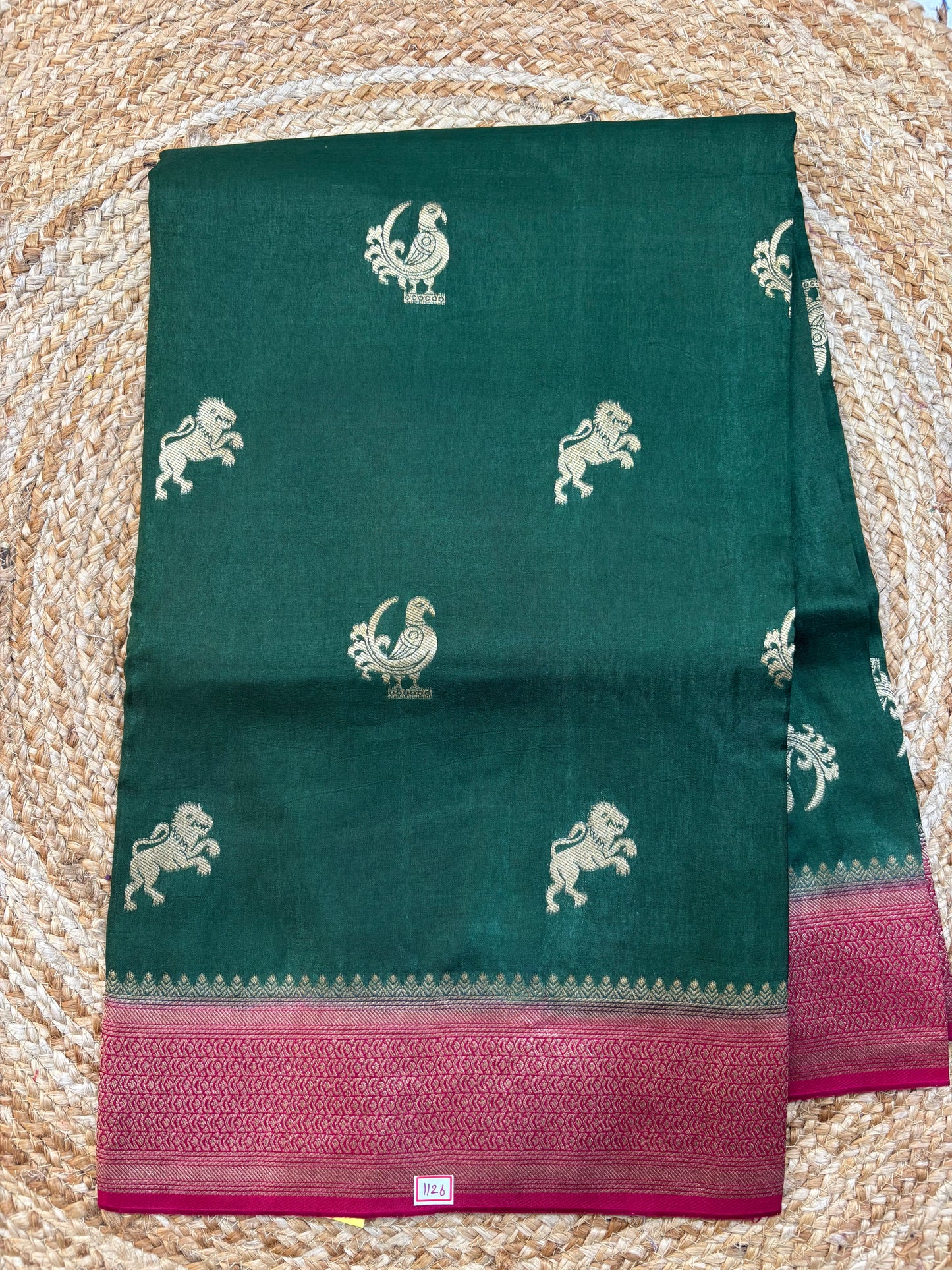 Russian  Crepe saree