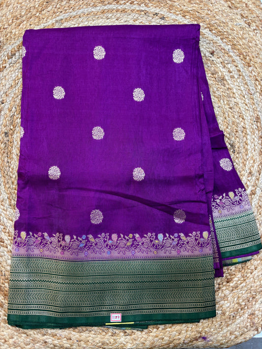 Russian  Crepe saree