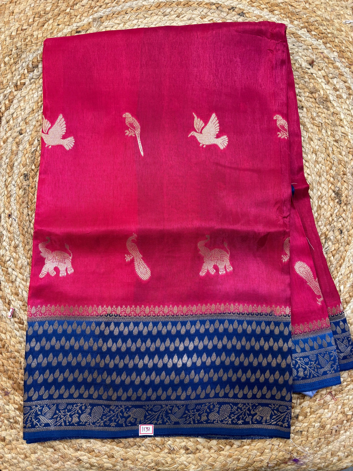 Russian  Crepe saree