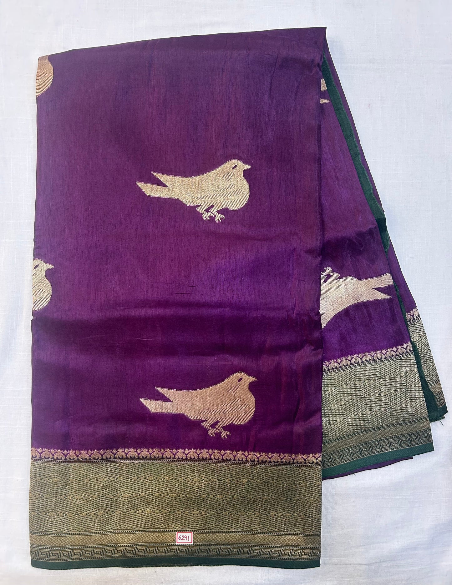 Russian Crepe saree