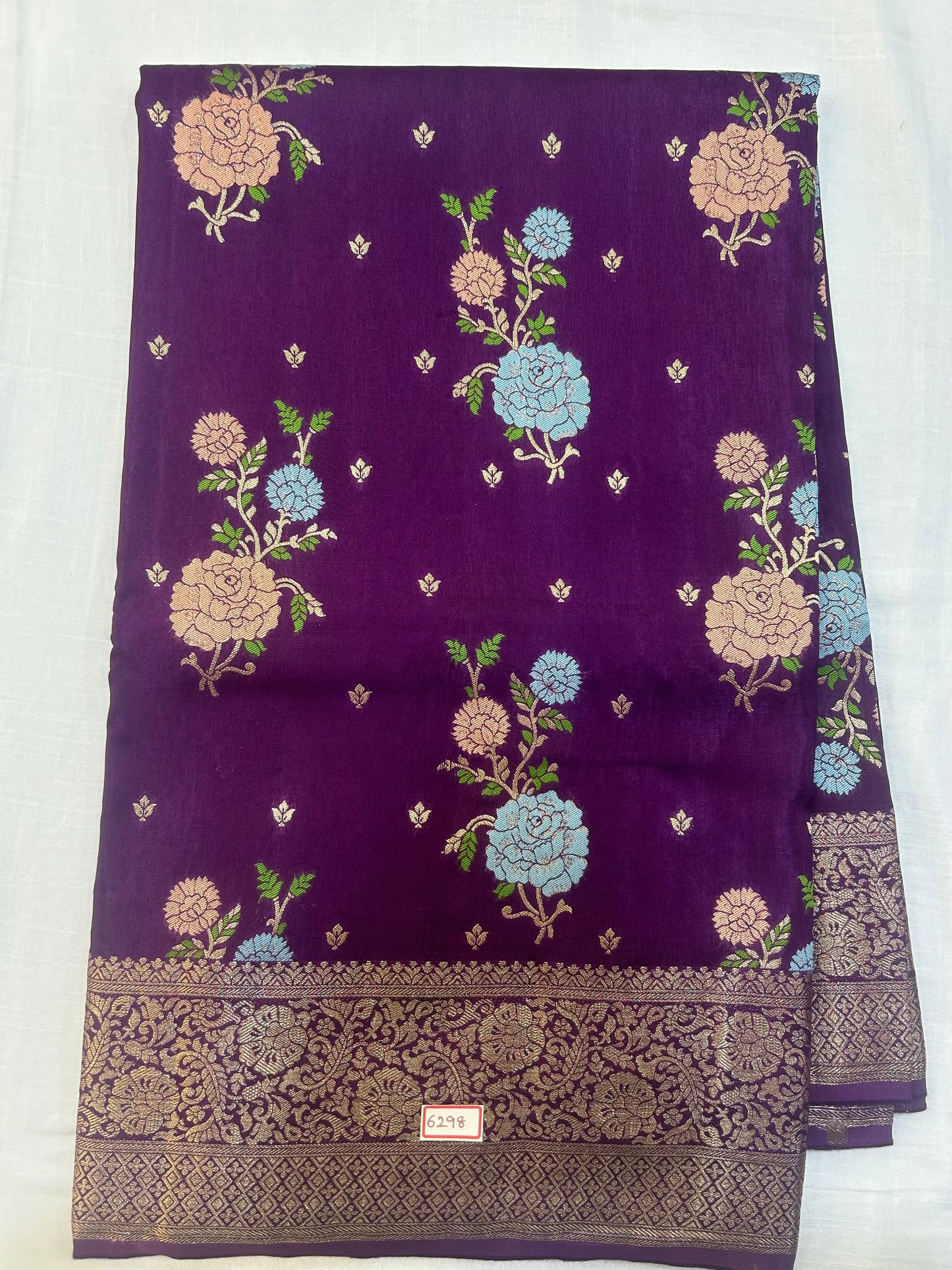 Russian Crepe saree