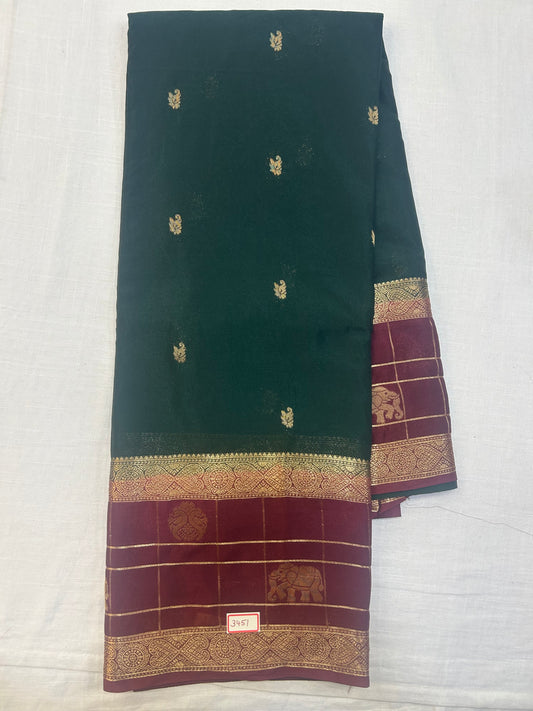 Mysore Crepe Gap borders Rich Pallu