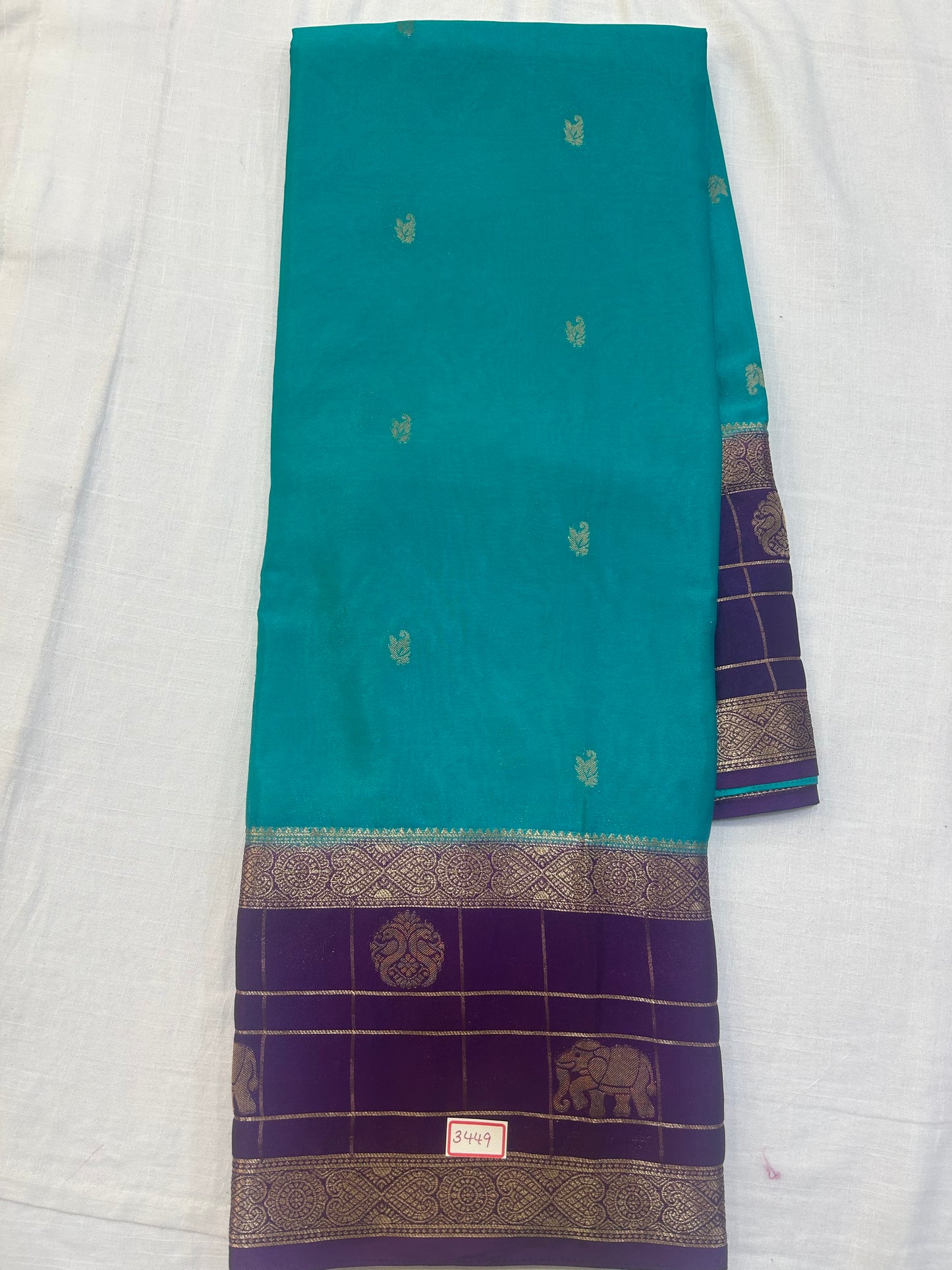 Mysore Crepe Gap borders Rich Pallu