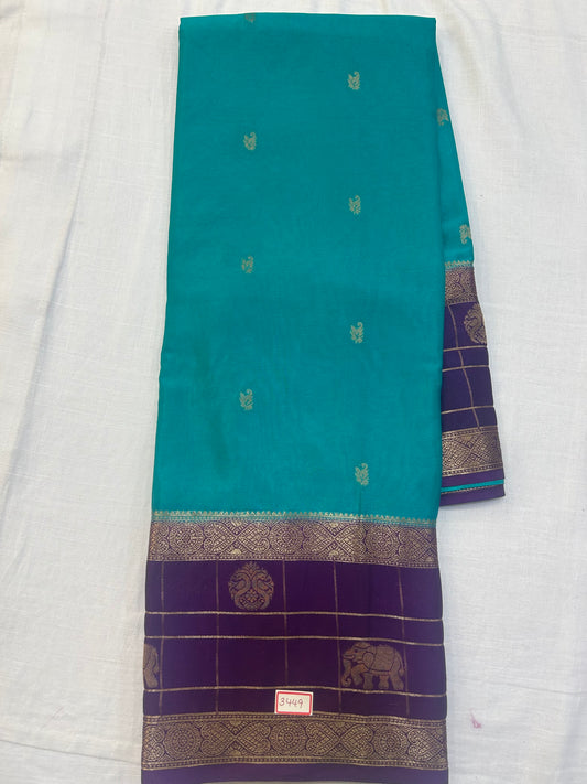 Mysore Crepe Gap borders Rich Pallu