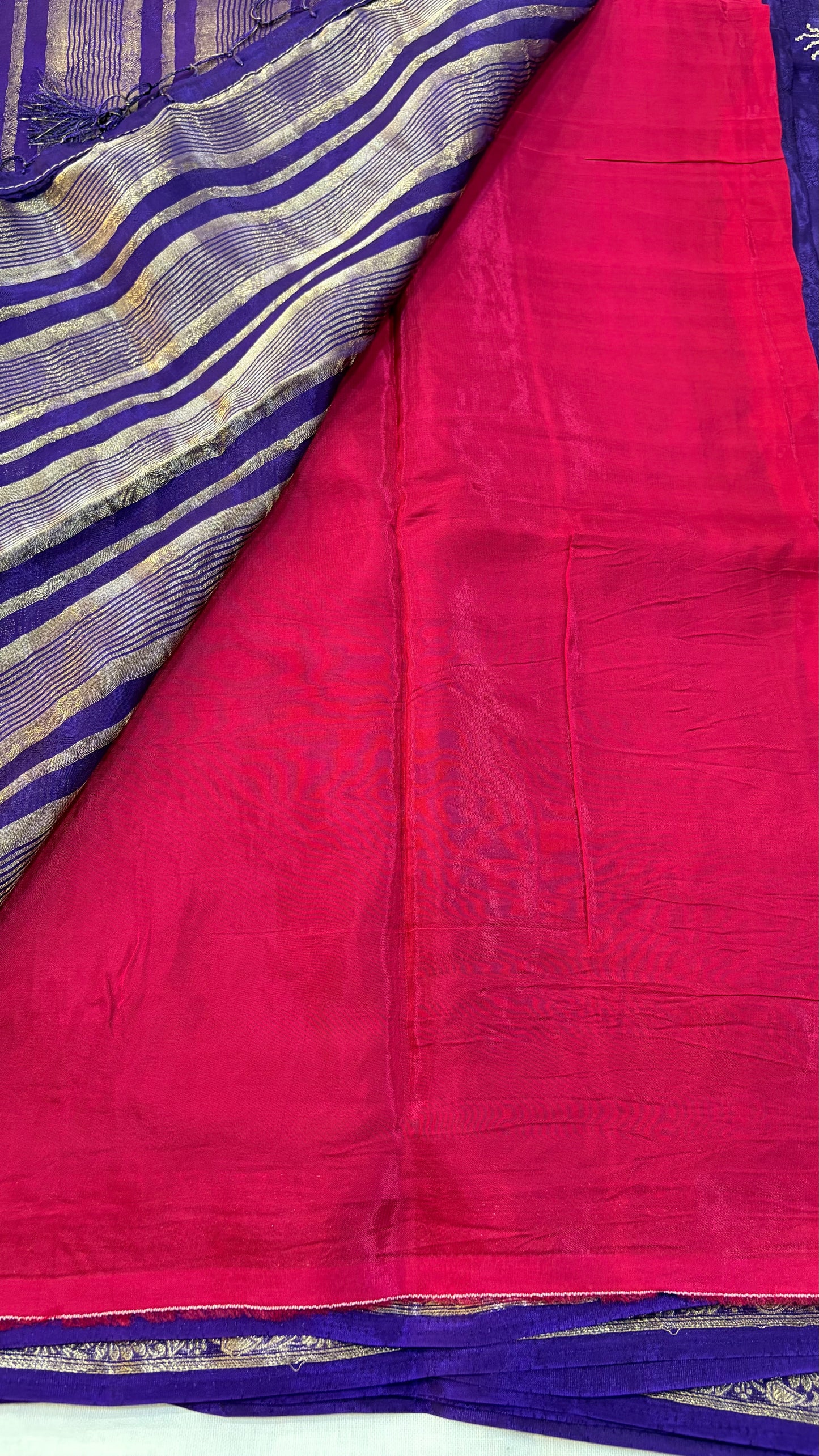 HO Satin Pattitpoint Embroidery Sarees