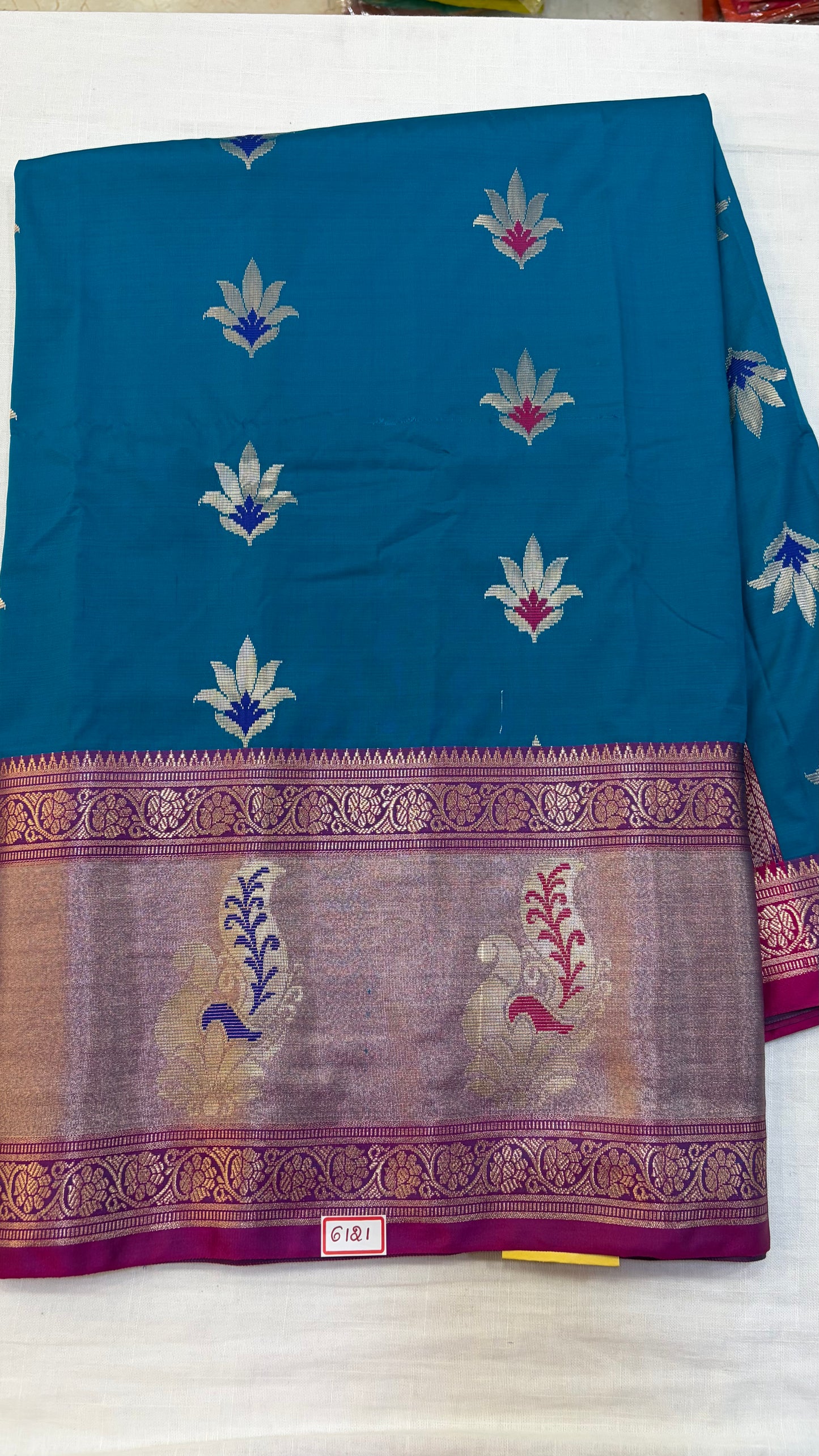 Kashika Pattu - Gadwal Tissue border