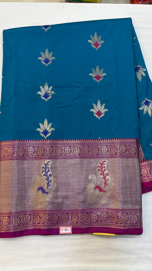 Kashika Pattu - Gadwal Tissue border