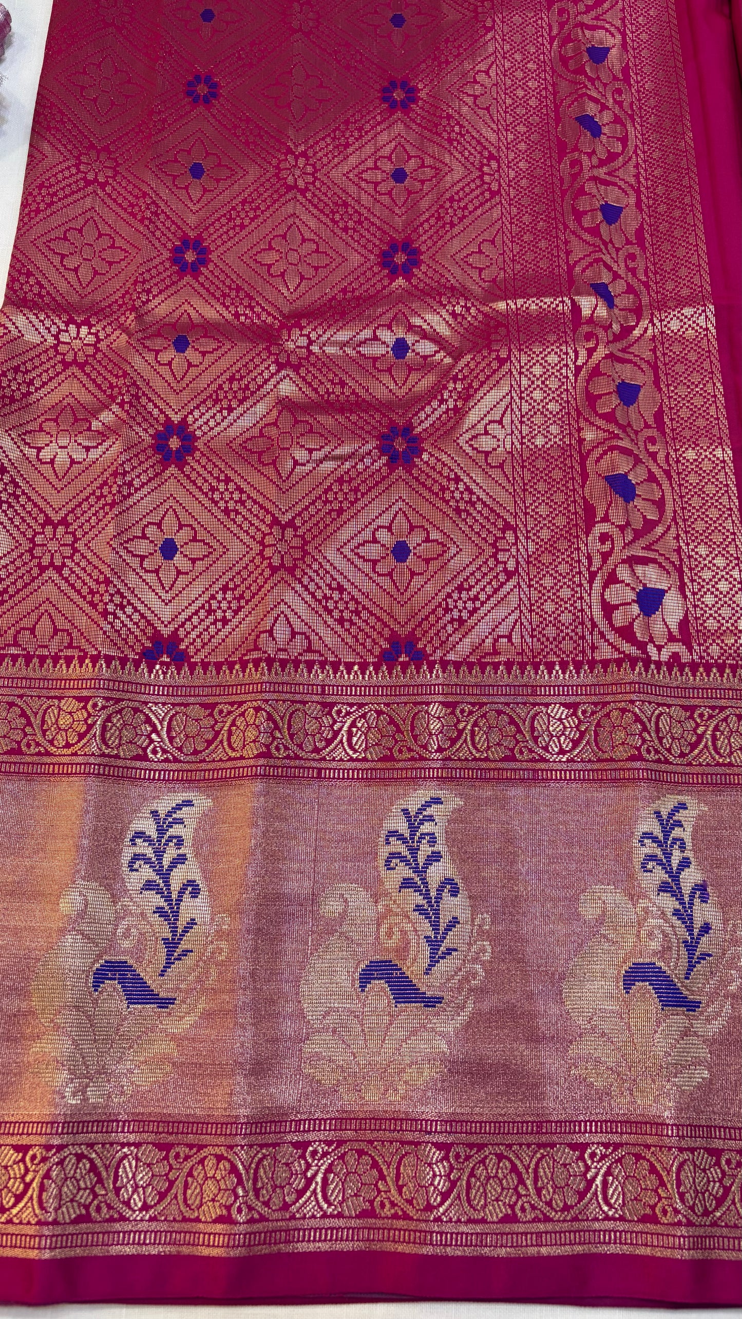 Kashika Pattu - Gadwal Tissue border