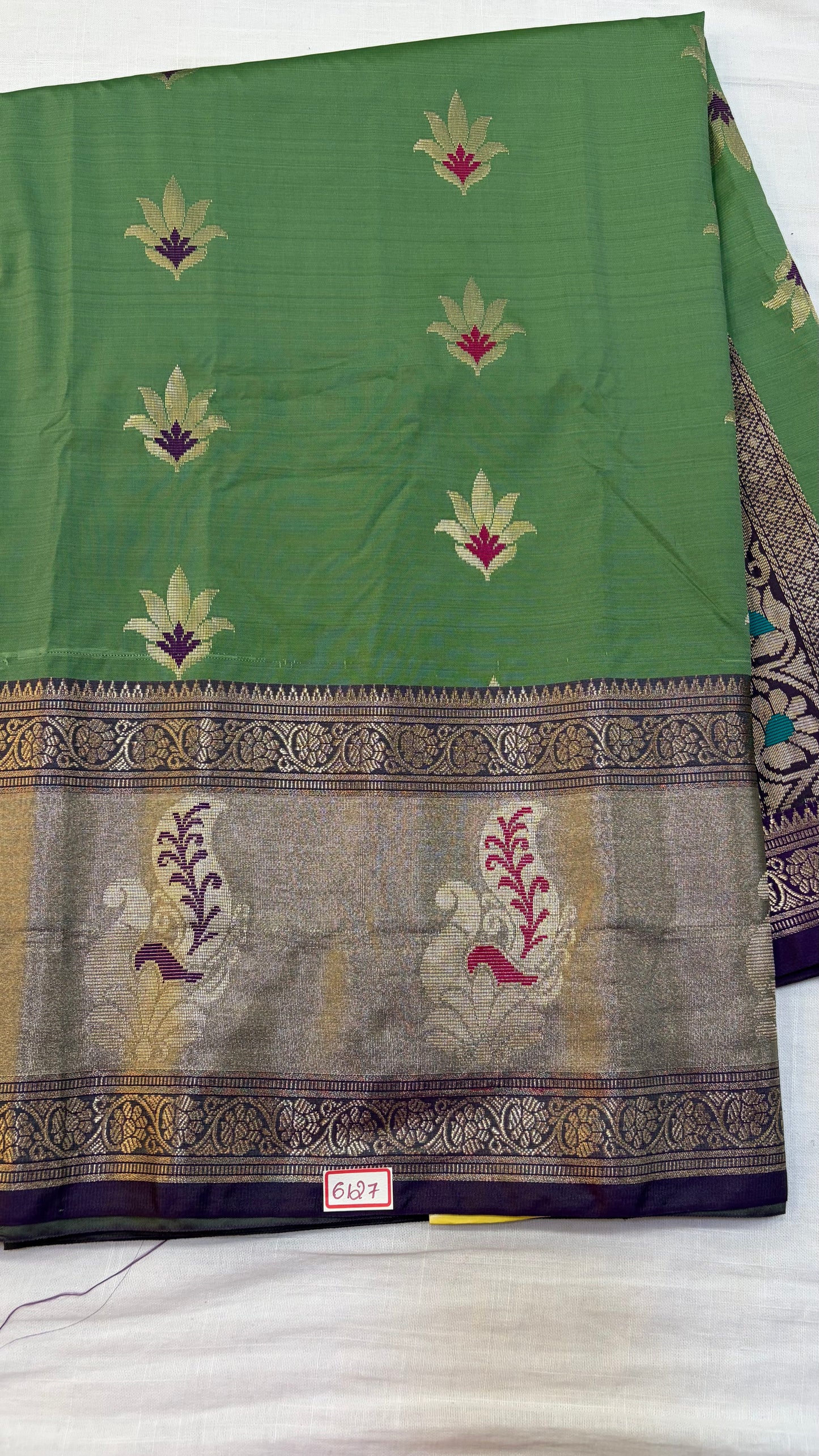 Kashika Pattu - Gadwal Tissue border