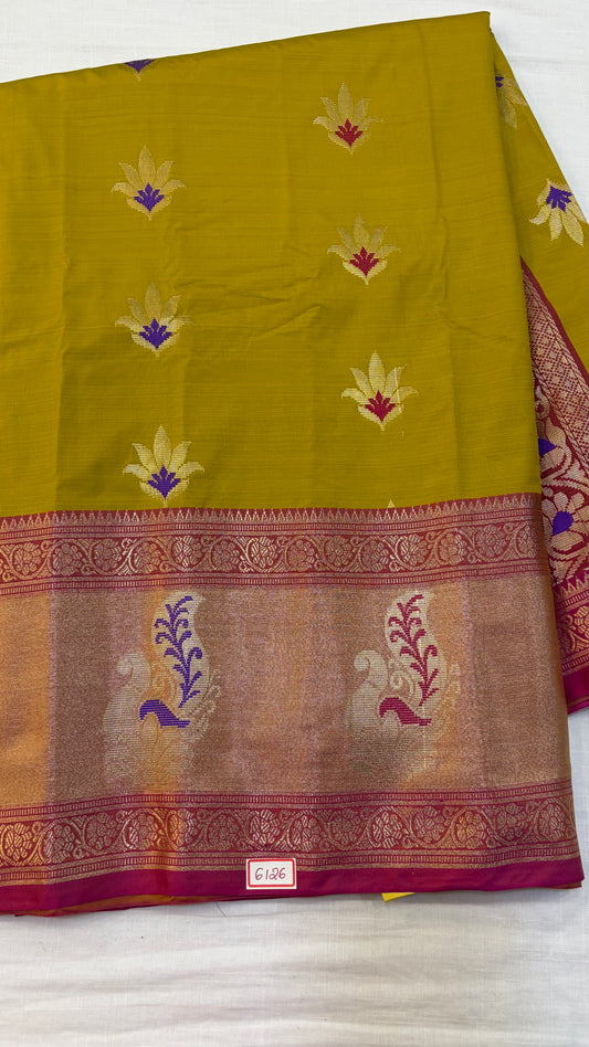 Kashika Pattu - Gadwal Tissue border