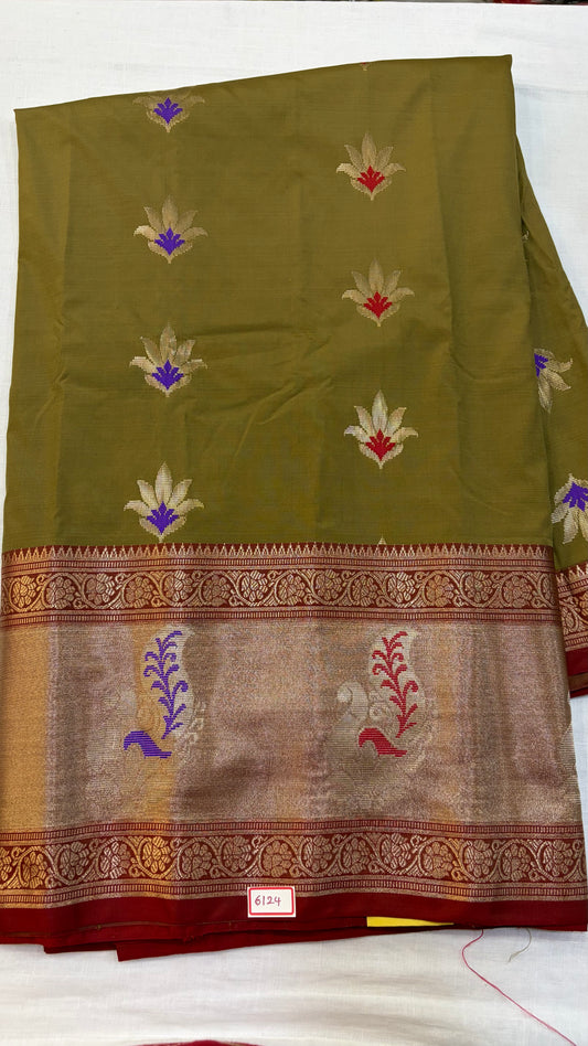 Kashika Pattu - Gadwal Tissue border