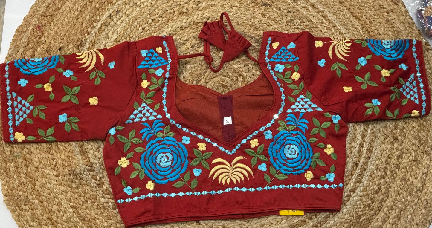 Kalamkari ReadyMade Blouse