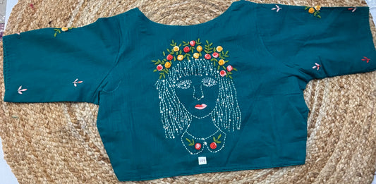 Kalamkari ReadyMade Blouse