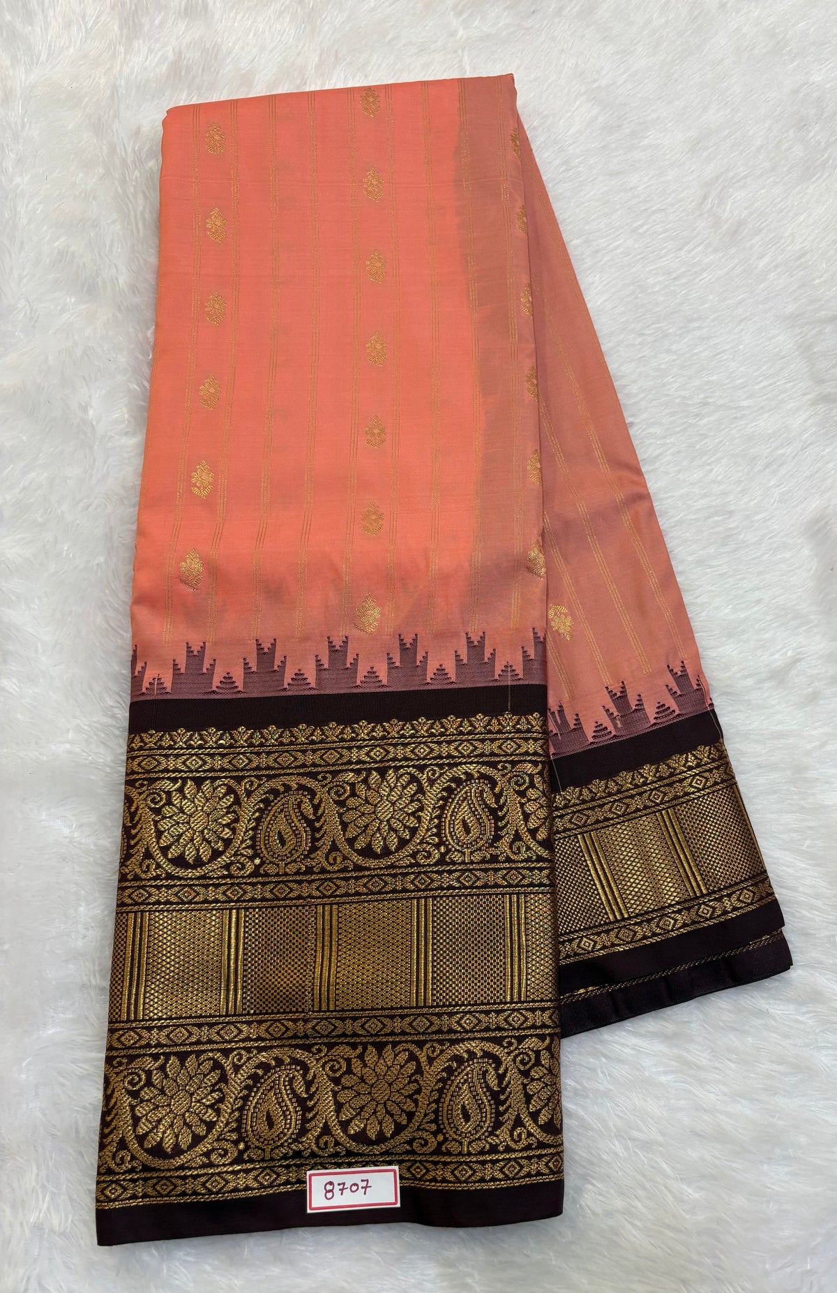 Semi Gadwal Silk Saree