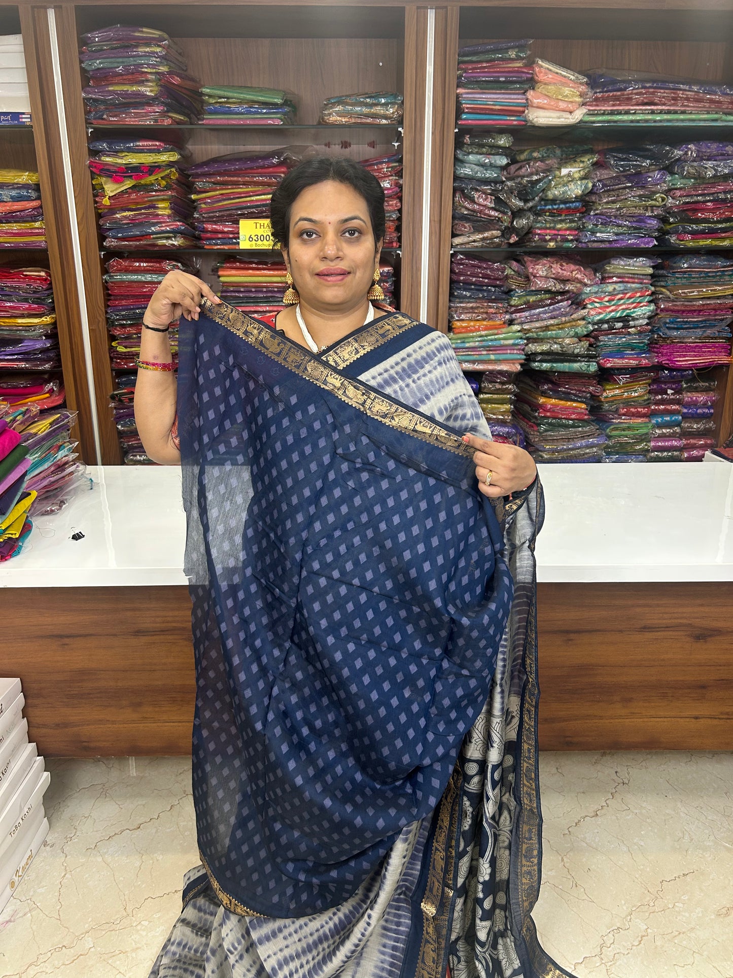 Maheshwari Silk Saree