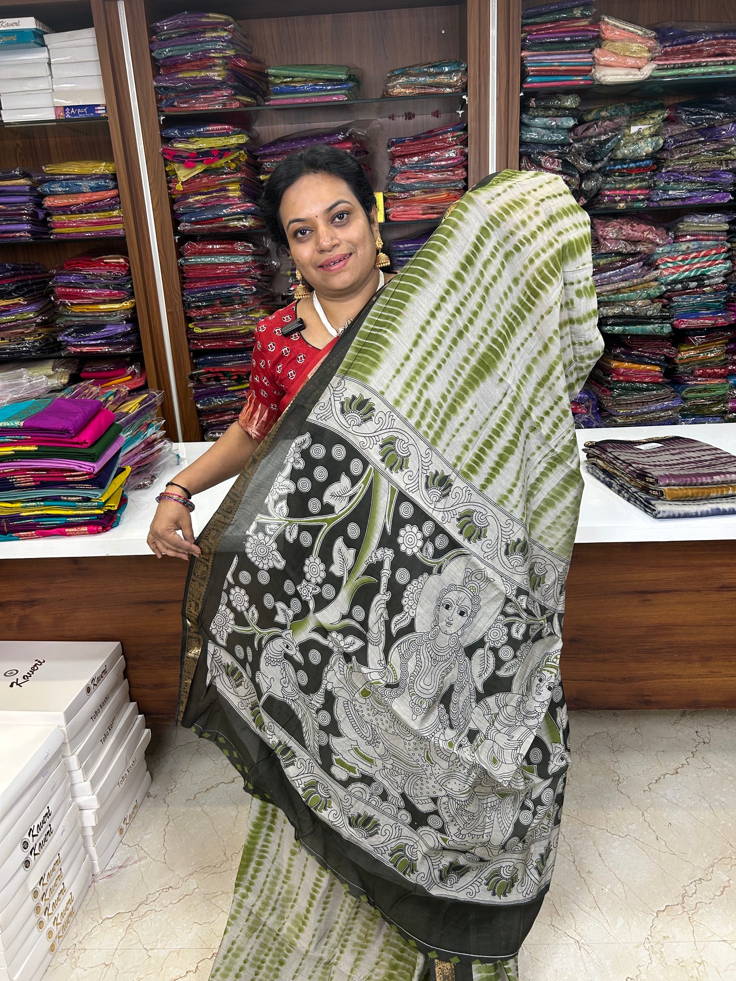 Maheshwari Silk Saree