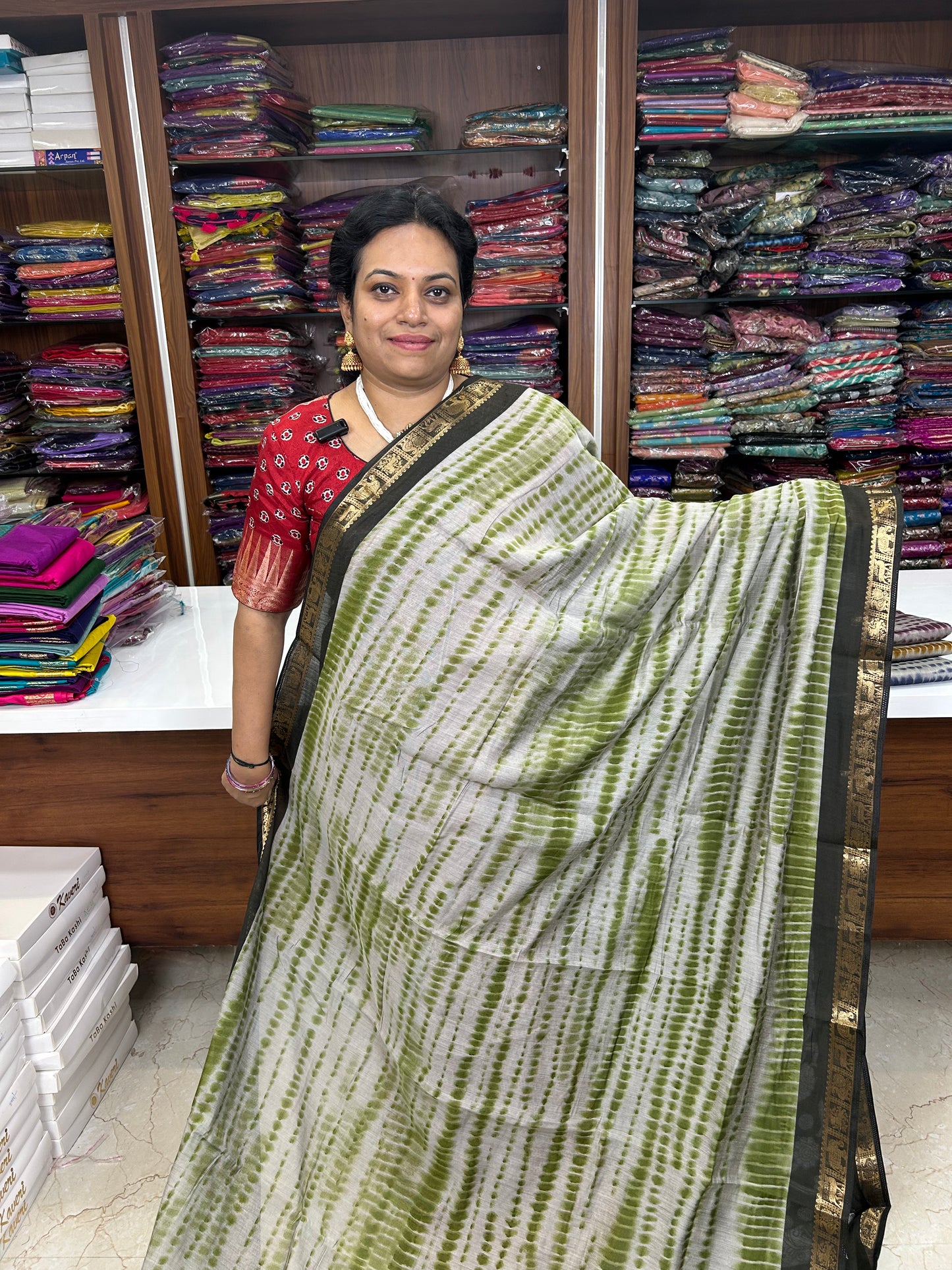Maheshwari Silk Saree