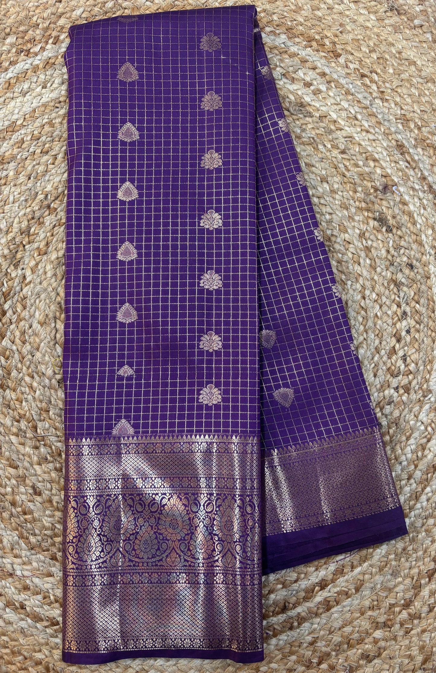 Vintage Semi Kanchi pattu saree