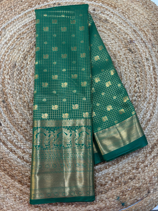 Vintage Semi Kanchi pattu saree