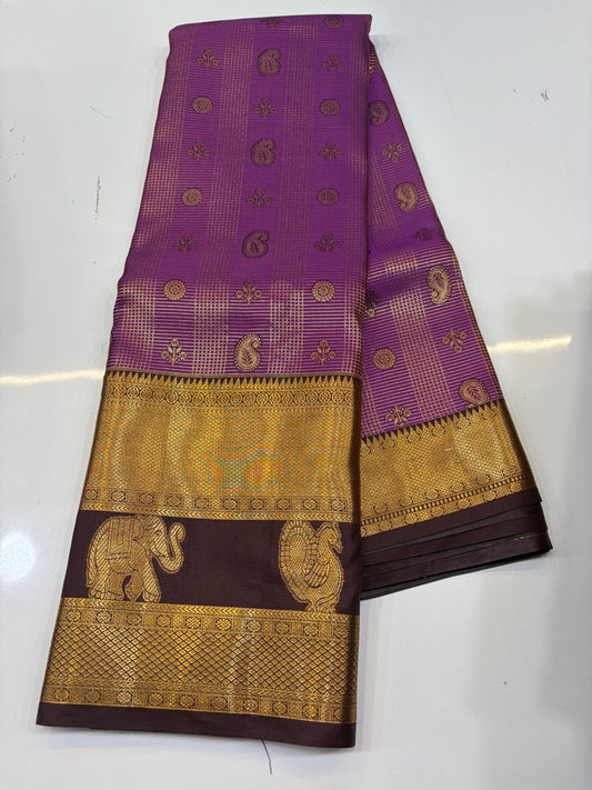 Semi Kanchi Pattu Sarees