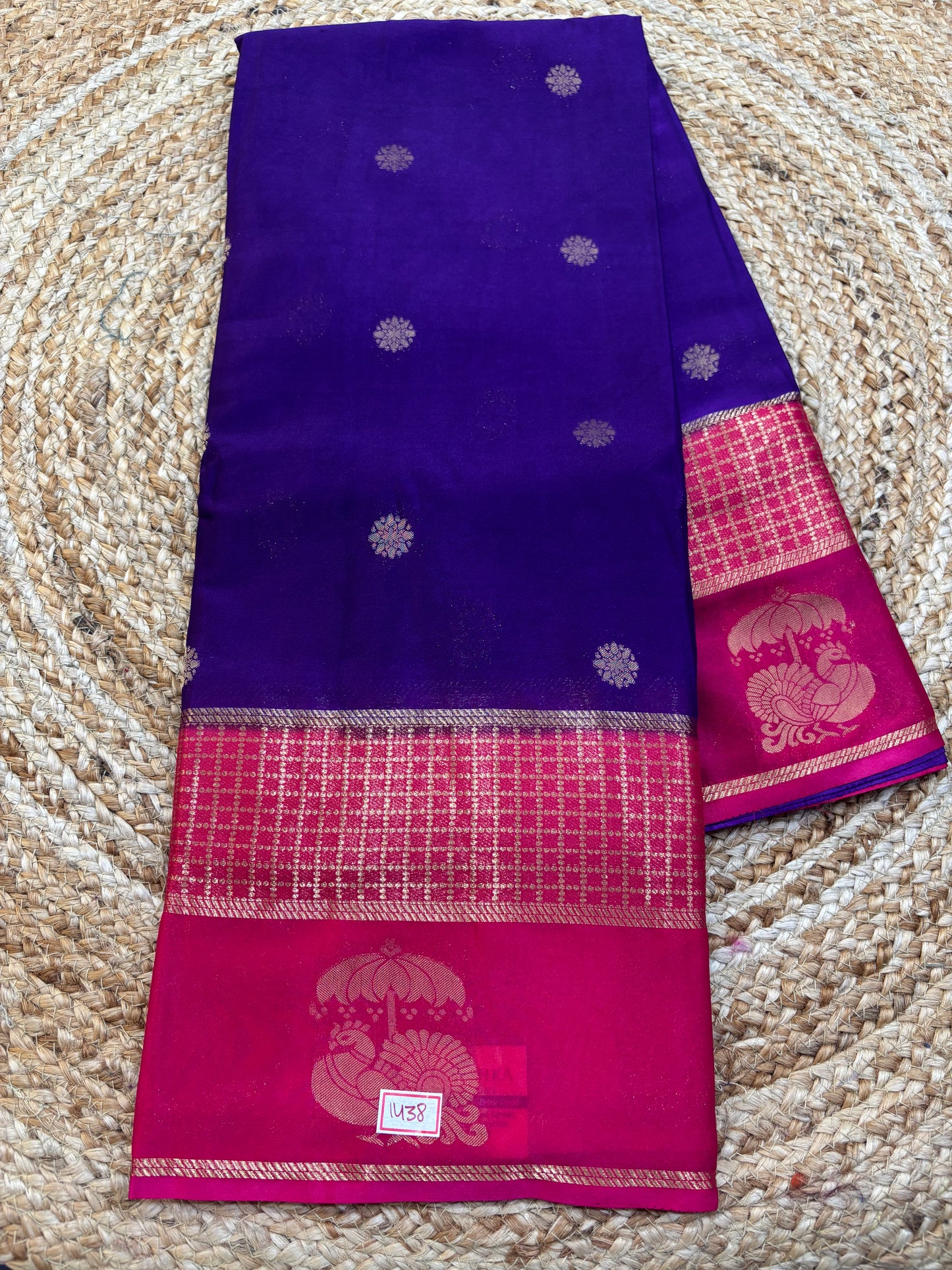 Mysore Crepe Big Borders