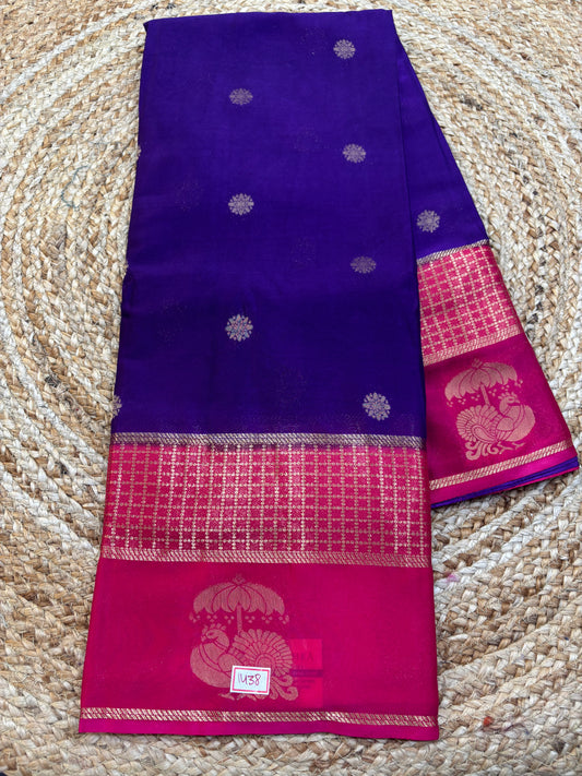 Mysore Crepe Big Borders