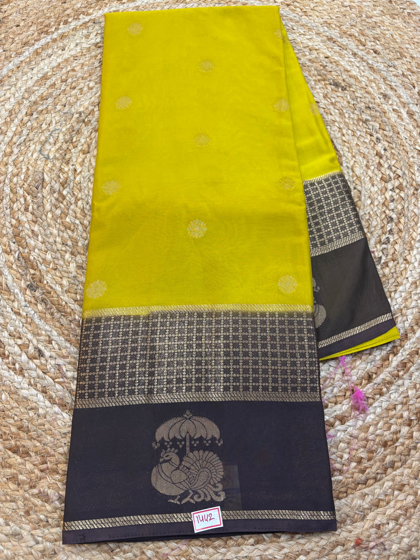 Mysore Crepe Big Borders