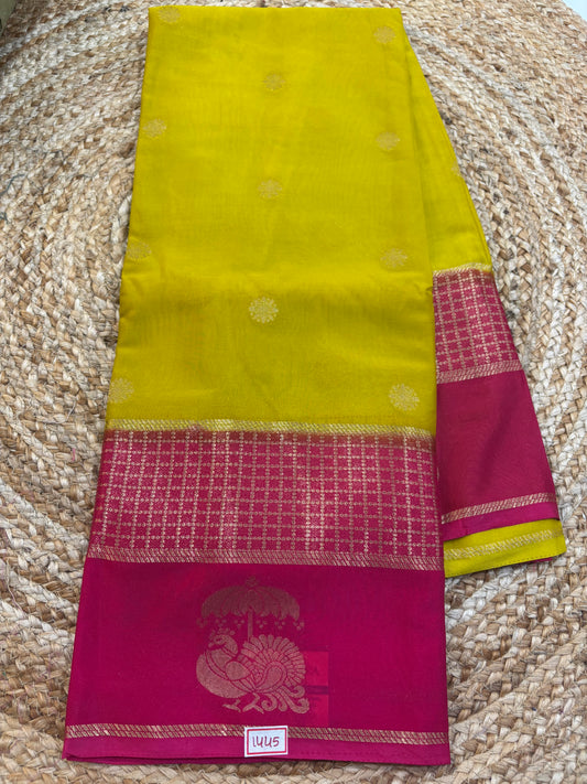 Mysore Crepe Big Borders