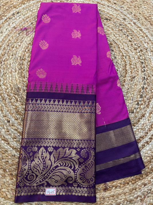 Semi Gadwal Silk Saree