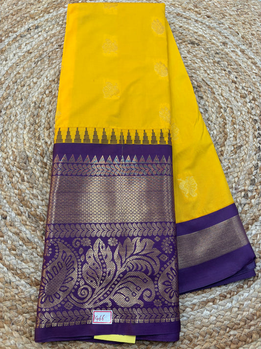Semi Gadwal Silk Saree
