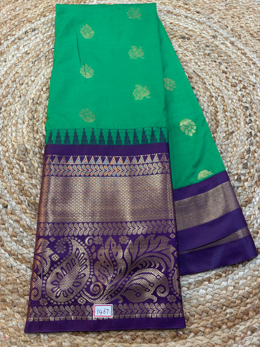 Semi Gadwal Silk Saree