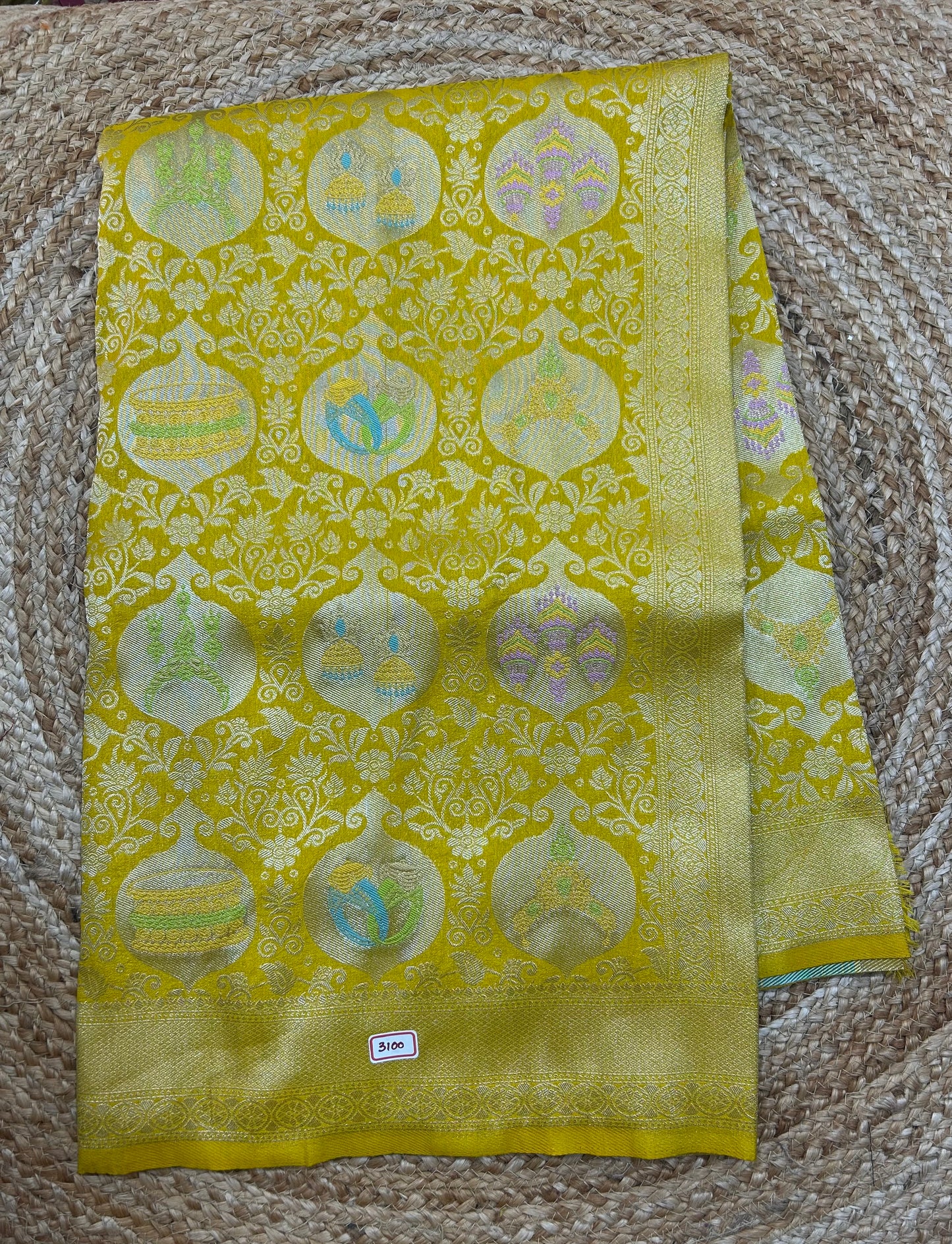 Banaras Georgette - necklace Theme Saree