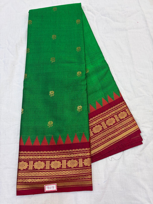 Semi Gadwal Sico Small border Saree