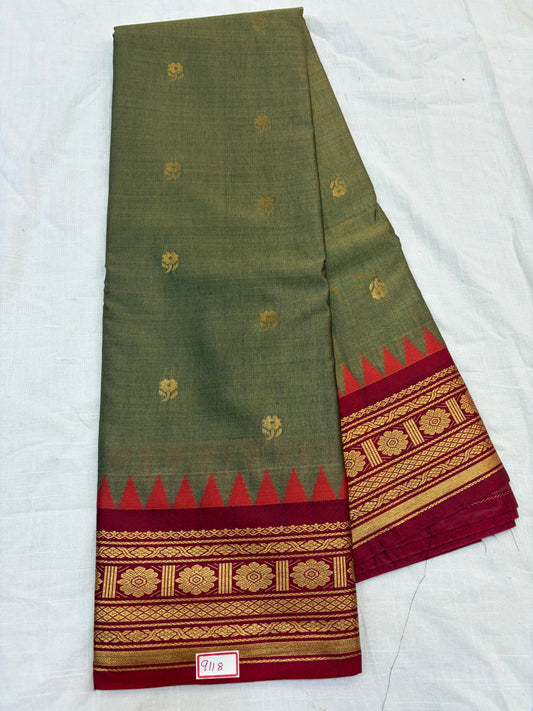 Semi Gadwal Sico Small border Saree