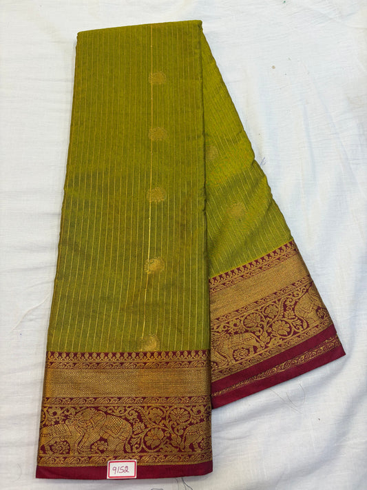 Semi Gadwal Sico Small border Saree