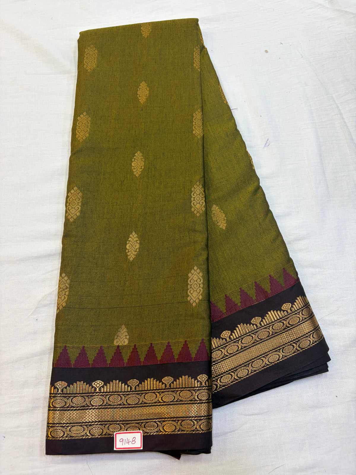 Semi Gadwal Sico Small border Saree