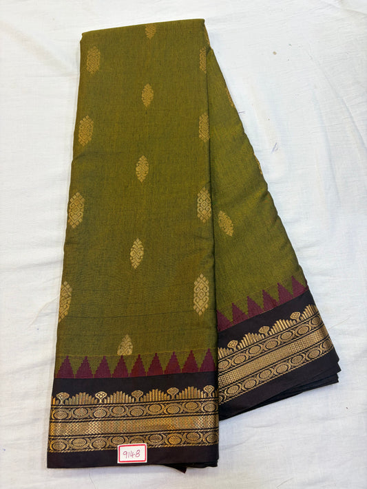Semi Gadwal Sico Small border Saree