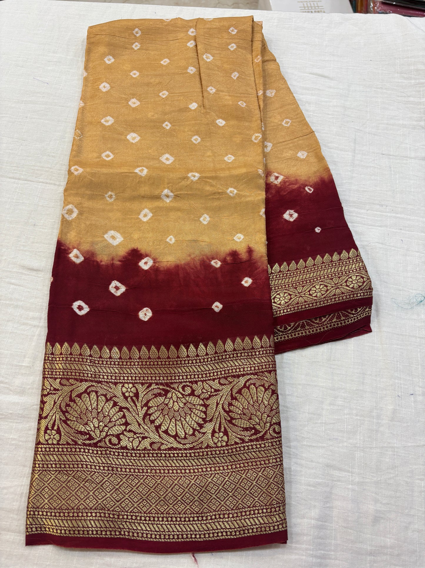 Viscose Bandini Saree