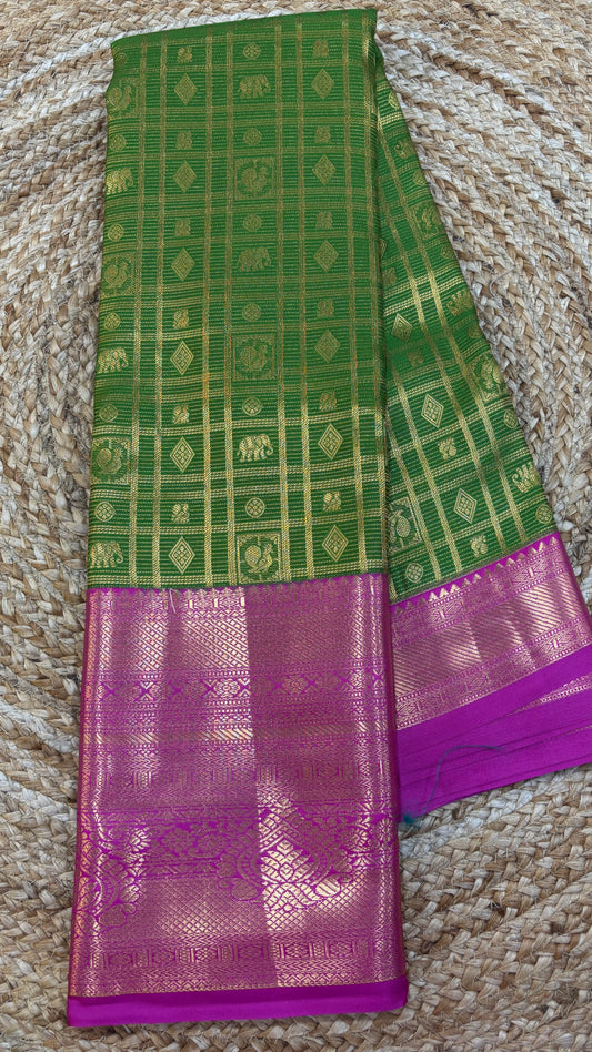 Semi Kanchi Pattu Saree