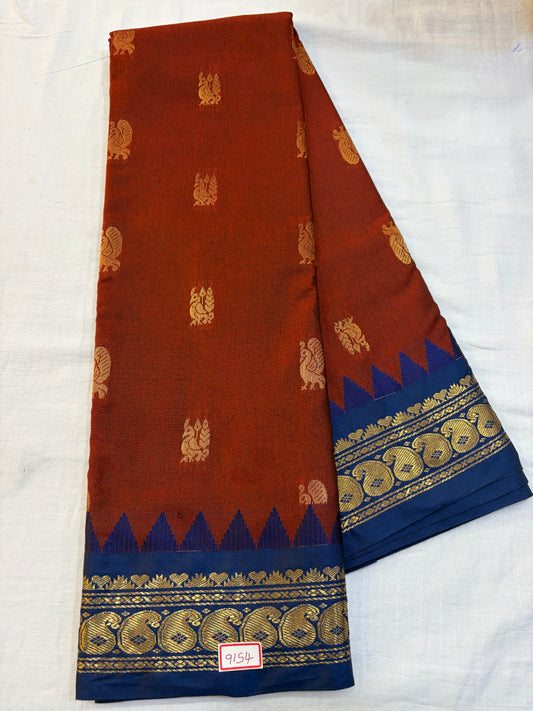 Semi Gadwal Sico Small border Saree