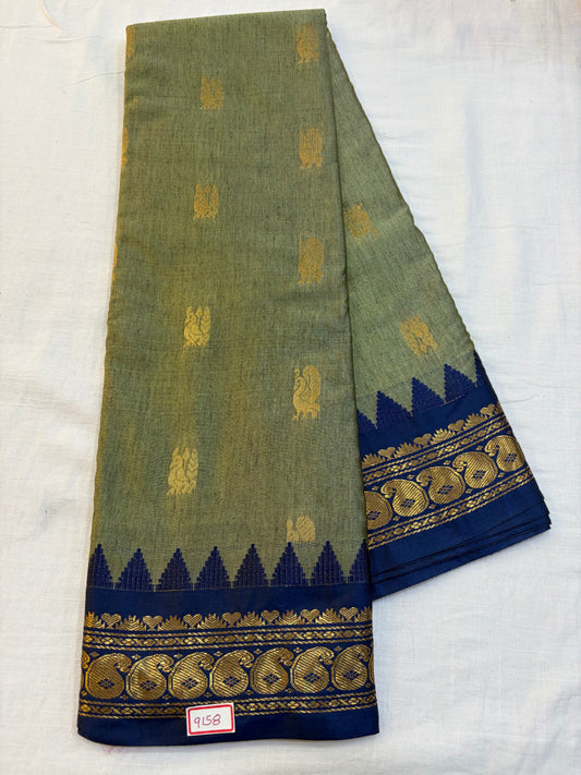 Semi Gadwal Sico Small border Saree
