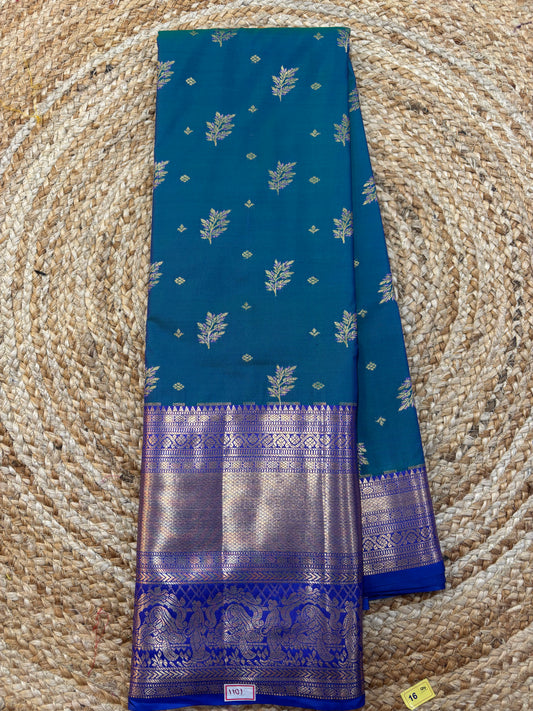Semi Kanchi Butta Sarees
