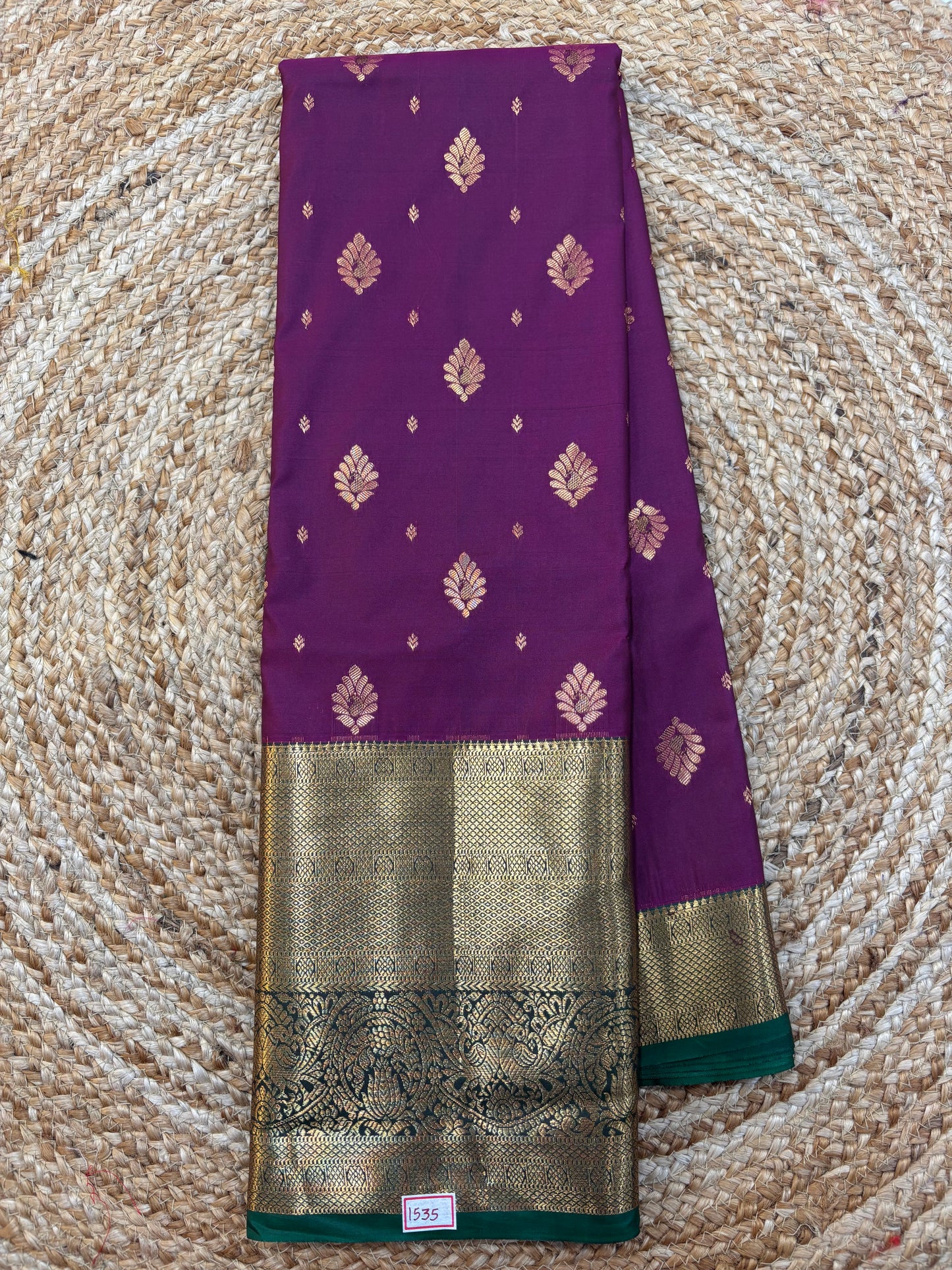 Semi Kanchi Butta Sarees