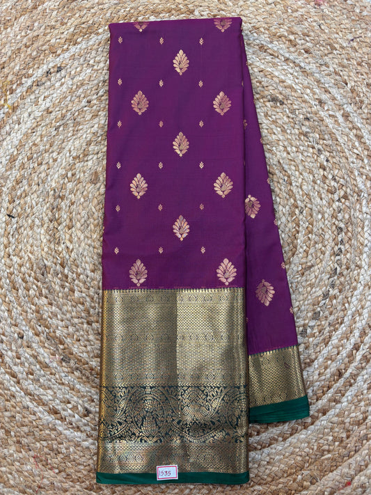 Semi Kanchi Butta Sarees