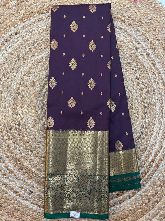 Semi Kanchi Butta Sarees
